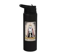 Tarjeta de Tarot para gatos Hiss Majesty Cat Rascando Post Árbol Gato Stainless Steel Insulated Water Bottle