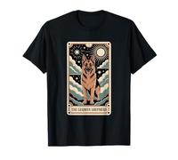 Tarjeta de Tarot Pastor Alemán Spooky Dog Camiseta
