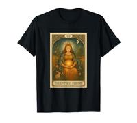 Tarjeta de tarot retro con anuncio de embarazo para baby showers nueva mamá Camiseta