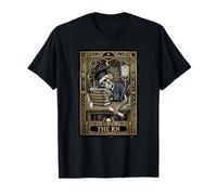 Tarjeta de Tarot RN Esqueleto Enfermería Graduación Camiseta