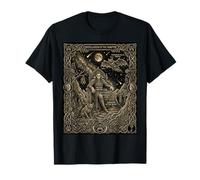 Tarjeta de Tarot Vampiro Constelación Gótico Camiseta