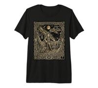 Tarjeta de Tarot Vampiro Constelación Gótico Camiseta Premium