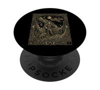 Tarjeta de Tarot Vampiro Constelación Gótico PopSockets PopGrip Adhesivo