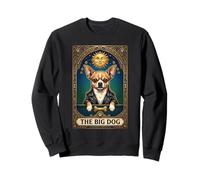 Tarjeta de Tarot Vintage de Boss Chihuahua Big-Dog-Energy, Regalo Divertido Sudadera