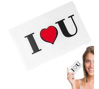 Tarjeta de truco de magia - Cardstock Flick Filmick, Heart Ilusion | 4.33x2.76 en accesorio de juego con efecto de transformación, propuesta de accesorio de revelación romántica para la propuesta de a