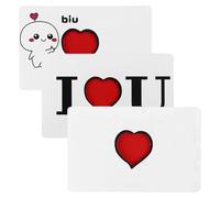 Tarjeta de truco de mago - Flick The Heart Trick, Mentalismo ilusión Prop Street Shows | Herramienta de rendimiento de juego de manos para magia interactiva, actos de primer plano, accesorio de