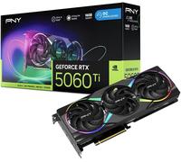 Tarjeta de video GeForce RTX 5060 Ti EPIC-X RGB con overclocking triple ventilador 16 GB GDDR7 - PNY
