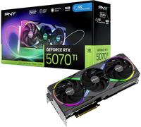 PNY Tarjeta gráfica GEFORCE RTX™ 5070 Ti 16GB ARGB Overclocked Triple Ventilador Plus DLSS 4