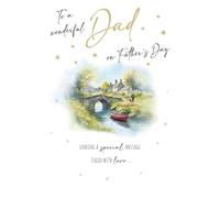 Tarjeta del día del padre, para un padre maravilloso, 9 x 6 pulgadas Regal Publishing