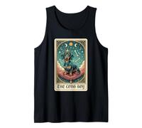 Tarjeta del Tarot de Dachshund Regal The Long Boy Doxie Dog Art Camiseta sin Mangas