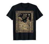 Tarjeta del Tarot de la Constelación Doctor de la Plaga Oculto Gótico Camiseta
