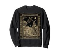 Tarjeta del Tarot de la Constelación Doctor de la Plaga Oculto Gótico Sudadera