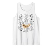 Tarjeta del Tarot de la Diosa de la Luna Triple Hécate Wicca Bruja pagana Camiseta sin Mangas