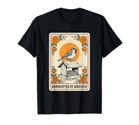 Tarjeta del Tarot de observación de Aves en bancarrota por Semillas de pájaros Camiseta