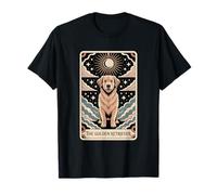 Tarjeta del Tarot Golden Retriever Camiseta