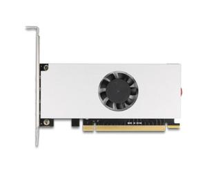 Tarjeta DeLock 90806 PCIe USB-C 4 Puertos 20 Gbps Perfil Bajo Ventilador