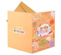 Tarjeta Despedida Compañero Trabajo, Tarjeta de Felicitación Jubilación Grande y Colorida con Sobre Regalo Jubilación Suministros de Despedida para Colegas Maestros y Oficinas