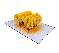 Tarjeta desplegable - Impresionante diseño de mariposas y flores, tarjeta de felicitación única de aniversarios emergentes | Tarjeta de mariposas para decoración de de , día de San