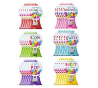 Tarjeta dispensadora de caramelos para San Valentín, dispensador de papel para dulces, máquina de chicles para fiestas, para fiestas escolares, celebraciones familiares, citas, noche, parejas