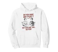 Tarjeta Divertida con Texto en inglés Do You Have Any Fcks Go Fish Sudadera con Capucha