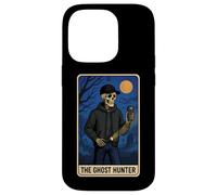 Tarjeta Divertida del Tarot del medidor EMF del Esqueleto del Cazador Fantasma Carcasa para iPhone 14 Pro