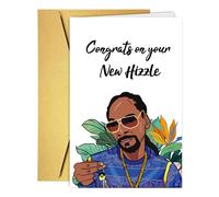 Tarjeta divertida para una casa nueva. Tarjeta de inauguraci n de la casa con un divertido mensaje de Hizzle. Tarjeta ideal para felicitaciones p