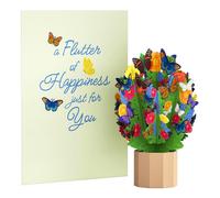 Tarjeta emergente de Lovepop Everyday Card con mini ramo de papel para ella y para l - Tarjetas de felicitacin 3D para nios Nias Hombres Mujeres