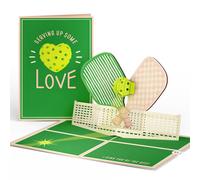 Tarjeta emergente de LovePop Love para ella HE HEMENOS HOMBRES - Tarjetas de felicitaciσn en 3D 5 """" x 7 """" - Pickleball que sirve algo de amor -
