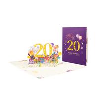 Tarjeta emergente de pirotecnia para festivales, tarjeta de celebración emergente de pirotecnia brillante para mensajes individualizados y notas individualizadas para eventos