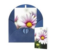 Tarjeta en blanco de 10 x 15 cm, tarjeta de feliz cumpleaños con sobres, tarjetas de felicitación de margaritas para todas las ocasiones, tarjetas pensando en ti, tarjetas para invitaciones de