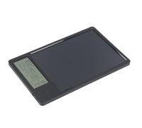 Tarjeta Escrita de Calendario Electrónico Electrónico Portátil con un Cuaderno de Escritor de Papel en Papel Que Ahorrando Papel en Energía LCD -LCD para Uso de la Oficina (Black)