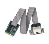 Tarjeta Ethernet M.2 2.5G RTL8125B Tarjeta de Redes de Control Industrial Adaptador de Red PCIExpress Industrial RJ45 M.2 A E A Tarjeta Gigabit Ethernet RTL8111H