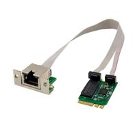 Tarjeta Ethernet M.2 A+E 2.5G PCIExpress RTL8125B Adaptador de redes de control industrial 2.5G/1G/100M