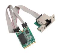 Tarjeta Ethernet M.2 E Gigabit Tarjeta de Red Ethernet RJ45 de un Puerto con Chip I210AT, para Computadoras Industriales, Computadoras Integradas, Computadoras de Placa única