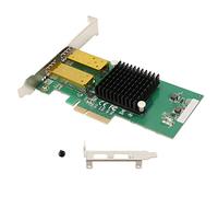 Tarjeta Ethernet PCIe, Tarjeta de Red PCIe 10 100 1000 Mbps IEEE 802 3ad para Chasis