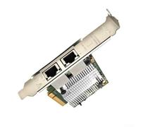 Tarjeta Ethernet X540-T2 de 10 GB, adaptador de red PCI-E de doble puerto RJ45 de 10 GB para servidor y estación de trabajo, compatible con Windows, PCB verde