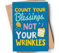 Tarjeta Felicitación de Cumpleaños para familiar o amigo - Tarjeta Feliz Cumpleaños Original - Tarjeta Regalo de Cumpleaños para madre, padre, hijo, hija, amiga, amigo... - Blessings