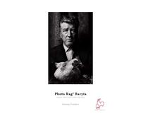 Tarjeta fotogr fica para inyecci n de tinta Hahnem hle Photo Rag Baryta FineArt, 14,7 x 21,9 cm, 315 g/m , A5, 30 hojas, color blanco