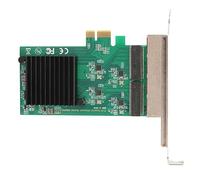 Tarjeta Gigabit Ethernet de 4 Puertos, Activación Remota Plug and Play, Compatible con Red, 10/100/1000Mbps 4 Puertos RJ45, para98se/me/2000/XP/2003/Vista/2008