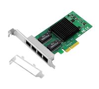 Tarjeta Gigabit Ethernet de 4 puertos con soporte de perfil bajo para Intel I350-T4V2 I350-T4