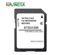Tarjeta GPS SD de Navegación con Mapas de Europa y Reino Unido, Versión Más Reciente, 16 GB, para Mitsubishi Outlander 2013-2014, Envío Gratuito con Antivaho for Mitsubishi A396