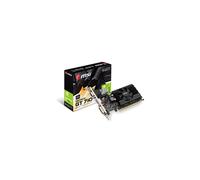 Tarjeta gr fica MSI Gaming GeForce GT 710 2 GB GDRR3 de 64 bits, compatible con HDCP, DirectX 12, OpenGL 4.5, de un solo ventilador y perfil bajo