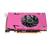 Tarjeta Gráfica 4G 128bit GDDR5, 6 Mini DisplayPort, PCI-Express 3.0 X 16,4K / 2K / 1080P, R7 350-4G 6Mini DP Ga Tarjeta Gráfica Rosa de Seis Pantallas de una Sola Ranura para