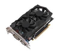 Tarjeta Gráfica 4GD5, Ventilador Dual GDDR5 de 4 GB de 128 bits, Tarjeta de Juego Silenciosa y Eficiente con Ranura PCI Express 2.0, para Trabajo en Computadora de Escritorio
