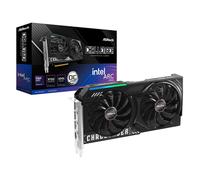 ASRock Intel ARC B580 Challenger 12GB OC GDDR6 19 Gbps 192 bits 2740 MHz 650W 7680 x 4320 Dual Fan Tarjeta gráfica