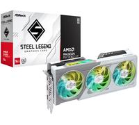 ASRock Carte GRAPHIQUE Radeon RX 9060 XT Steel Legend OC 16GO (90-GA5JZZ-00UANF)