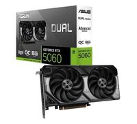Tarjeta Gráfica ASUS Dual GeForce RTX 5060 8GB GDDR7 OC Edition Advanced Reflex 2 RTX AI DLSS4.5