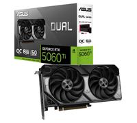Tarjeta Gráfica Asus Dual GeForce RTX 5060 Ti OC/ 8GB GDDR7
