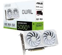 Tarjeta Gráfica Asus Dual GeForce RTX 5060 Ti OC White Edition/ 8GB GDDR7