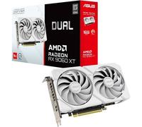 Tarjeta Gráfica Asus Radeon RX 9060 XT DUAL WHITE 16GB GDDR6 PCIe 5.0